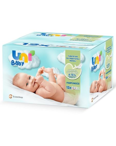 Hassas Dokunuş Islak Mendil 12 52'li