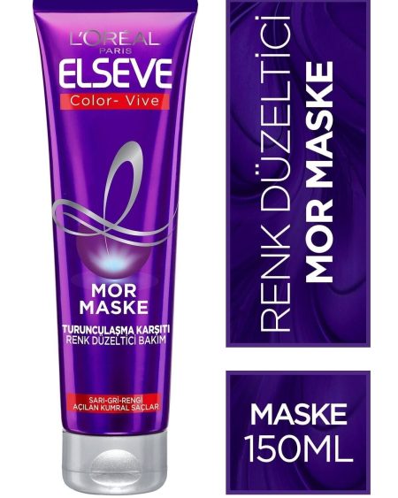 Ikra Color-vive Purple Maske Silver Mor Maske 150 Ml--Saklı Guzellik--
