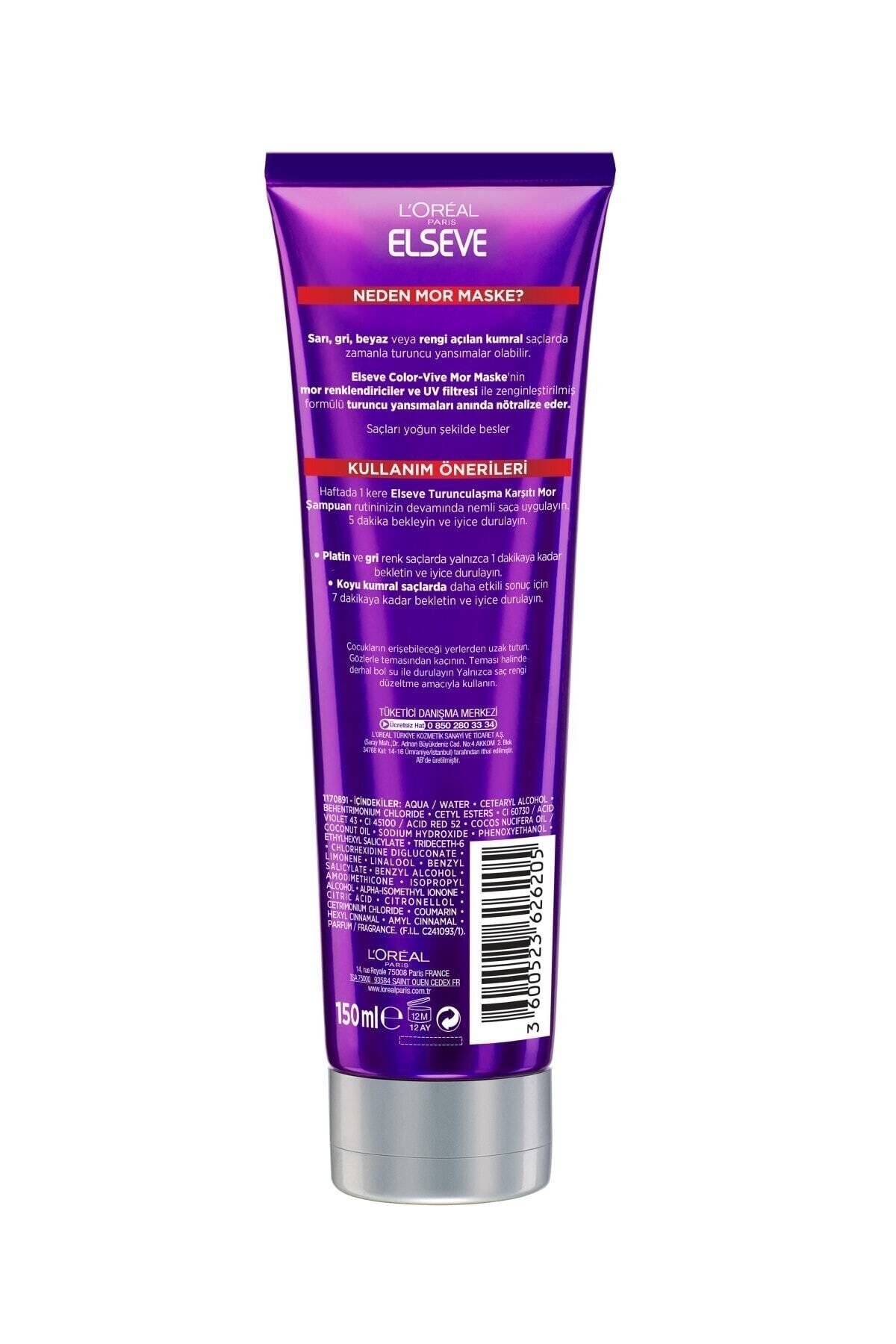 Ikra Color-vive Purple Maske Silver Mor Maske 150 Ml--Saklı Guzellik-- - Görsel 3