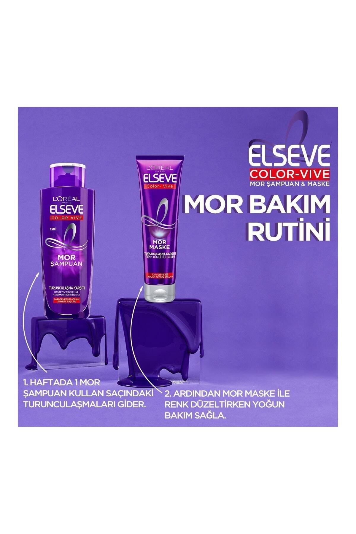 Ikra Color-vive Purple Maske Silver Mor Maske 150 Ml--Saklı Guzellik-- - Görsel 5