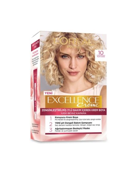 L'oréal Paris Excellence Boya Açık Sarı 10