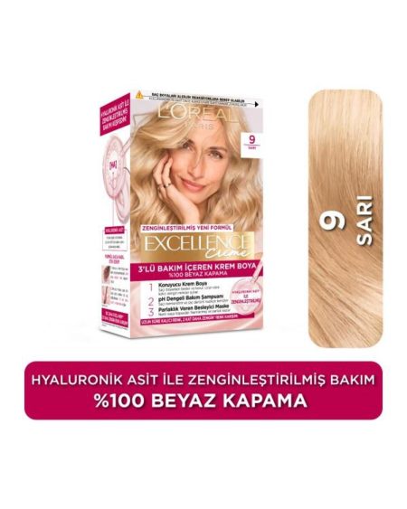 L'Oréal Paris Excellence Creme 9 Sarı Saç Boyası