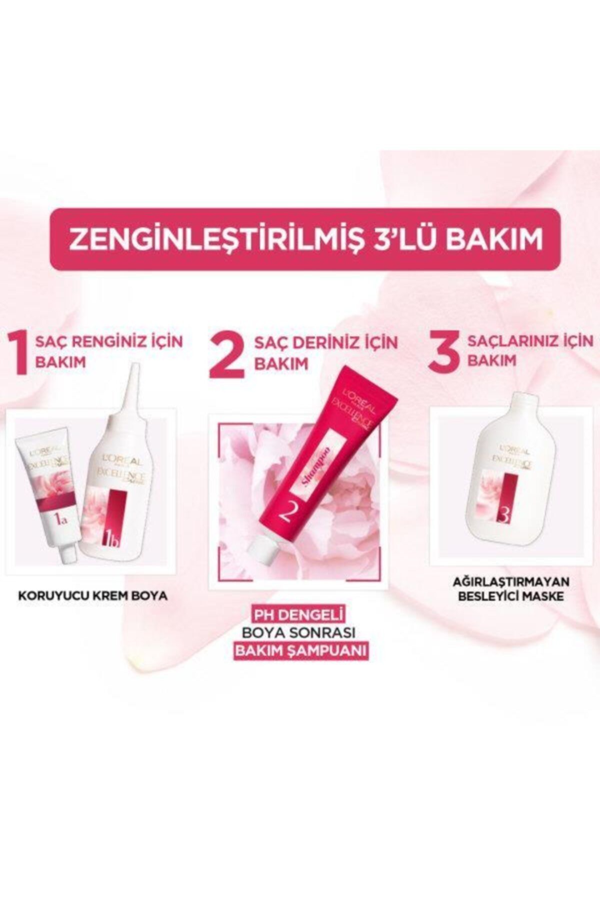 L'oréal Paris Excellence Creme Saç Boyası - 2 Siyah - Görsel 4