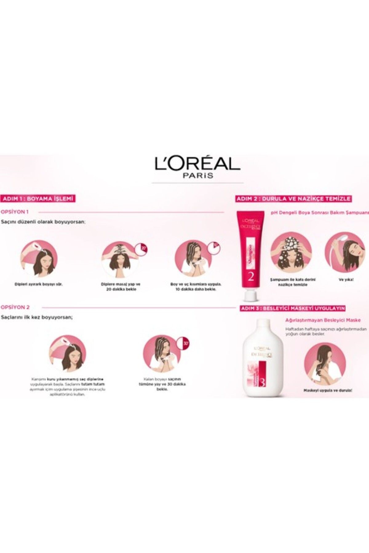 L'oréal Paris Excellence Creme Saç Boyası - 4 Koyu Kahve - Görsel 6
