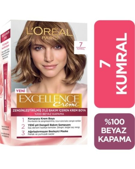 L'oréal Paris Excellence Creme Saç Boyası 7 Kumral