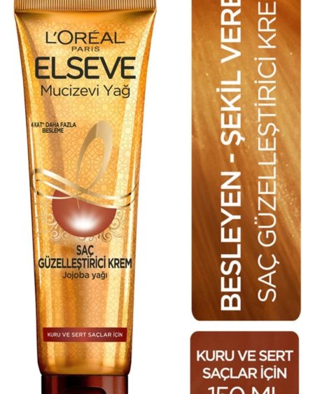 L'ORÉAL PARİS MİRACULOUS OİL HAİR BEAUTİFYİNG BRİGHTENİNG CREAM 150 ML CHARMS1265