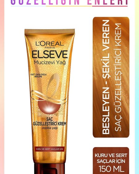 L'oréal Paris Mucizevi Yağ Saç Güzelleştirici Krem 150 ml - Kuru Ve Sert Saçlar