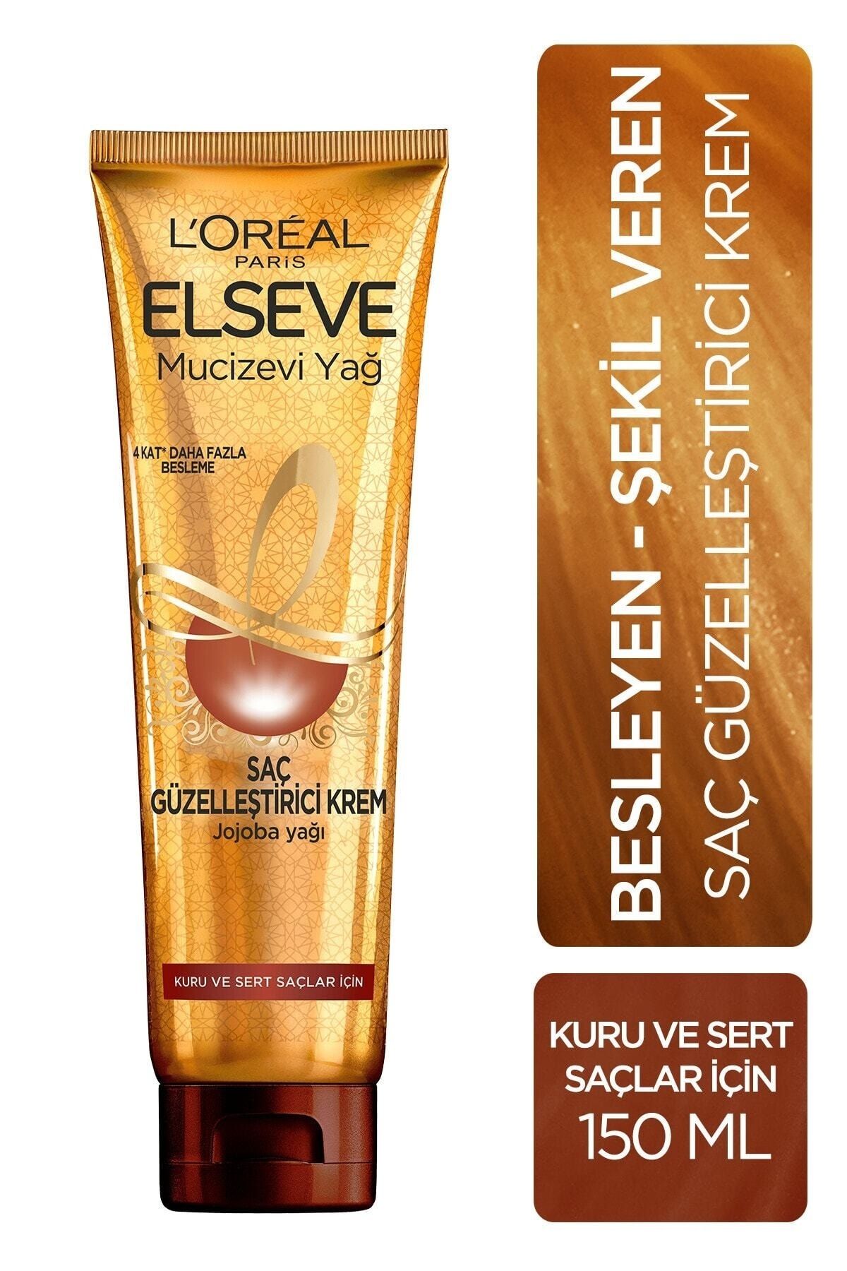 L'oréal Paris Mucizevi Yağ Yapılandırıcı Saç Güzelleştirici Krem 150 Ml Mdbeauty
