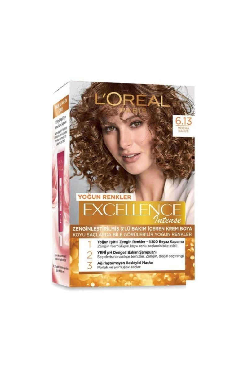 Loreal Excellence Intense 6.13 Mocha Kahve Saç Boyası