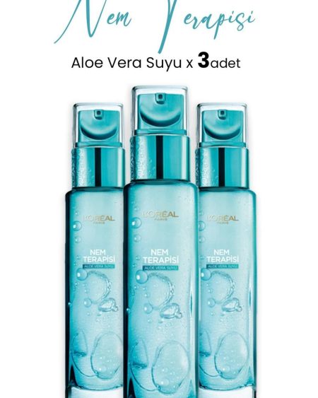 Loreal Paris Nem Terapisi Aloe Vera Suyu 70 ml x 3 Adet