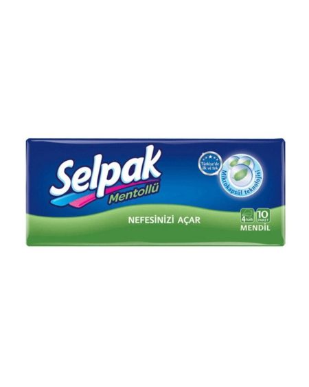 Mentollü Mendil 10 X 2 Paket (20 Adet)
