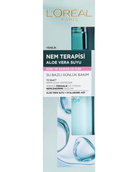 Nem Terapisi Aloe Vera Suyu Kuru Hassas Ciltler İçin 70   ml
