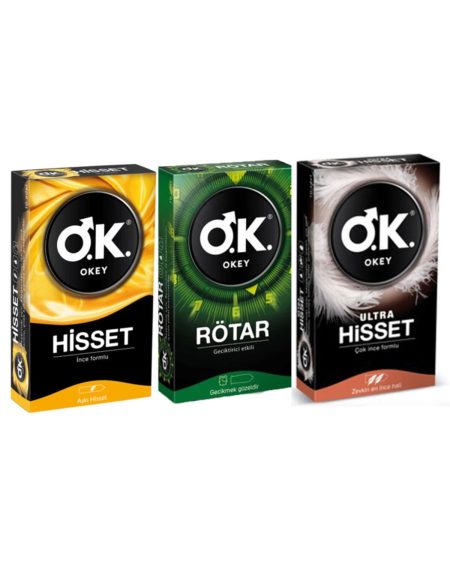 Prezervatif Karışık 3lü Set