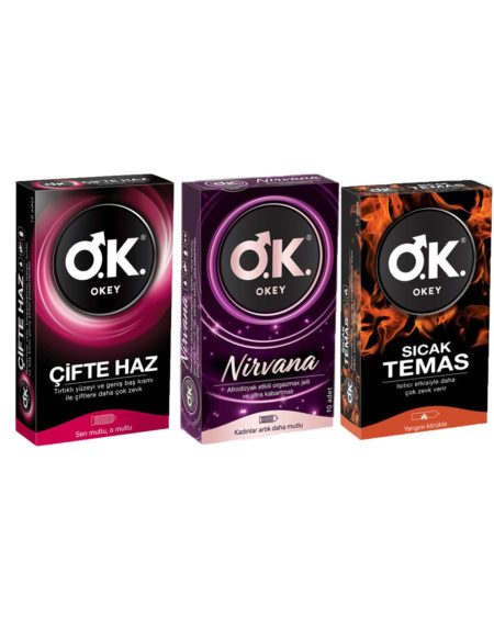 Prezervatif Karışık 3lü Set