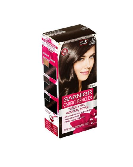 Saç Boyası Color Natural Çarpıcı Renkler Renk 3.0 Kahve