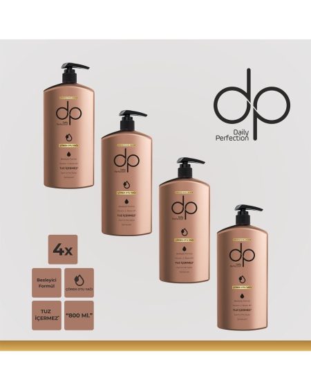 Şampuan Çörek Otu Yağı 800 ml X 4 Adet