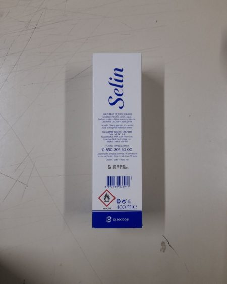 SELİN KOLONYA-KİRAZ ÇİÇEĞİ[400ml,80°]