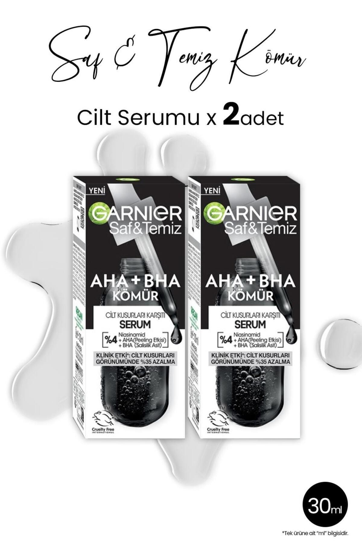 Serum Saf & Temiz AHA + BHA Kömür 30 ml x 2 adet