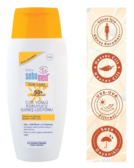 Sun Bebe 50+ Güneş Losyonu 150 ml