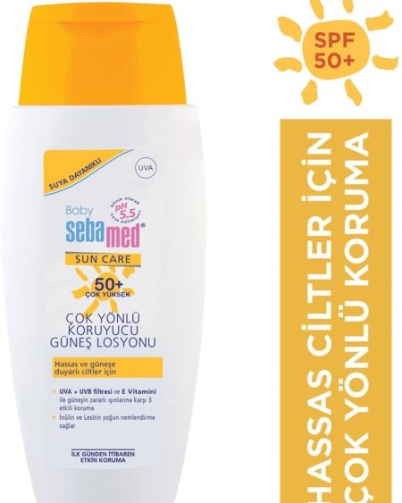 Sunscreen that Protects Baby's Sensitive Skin from Sun Rays spf50+ 150ml GHair778