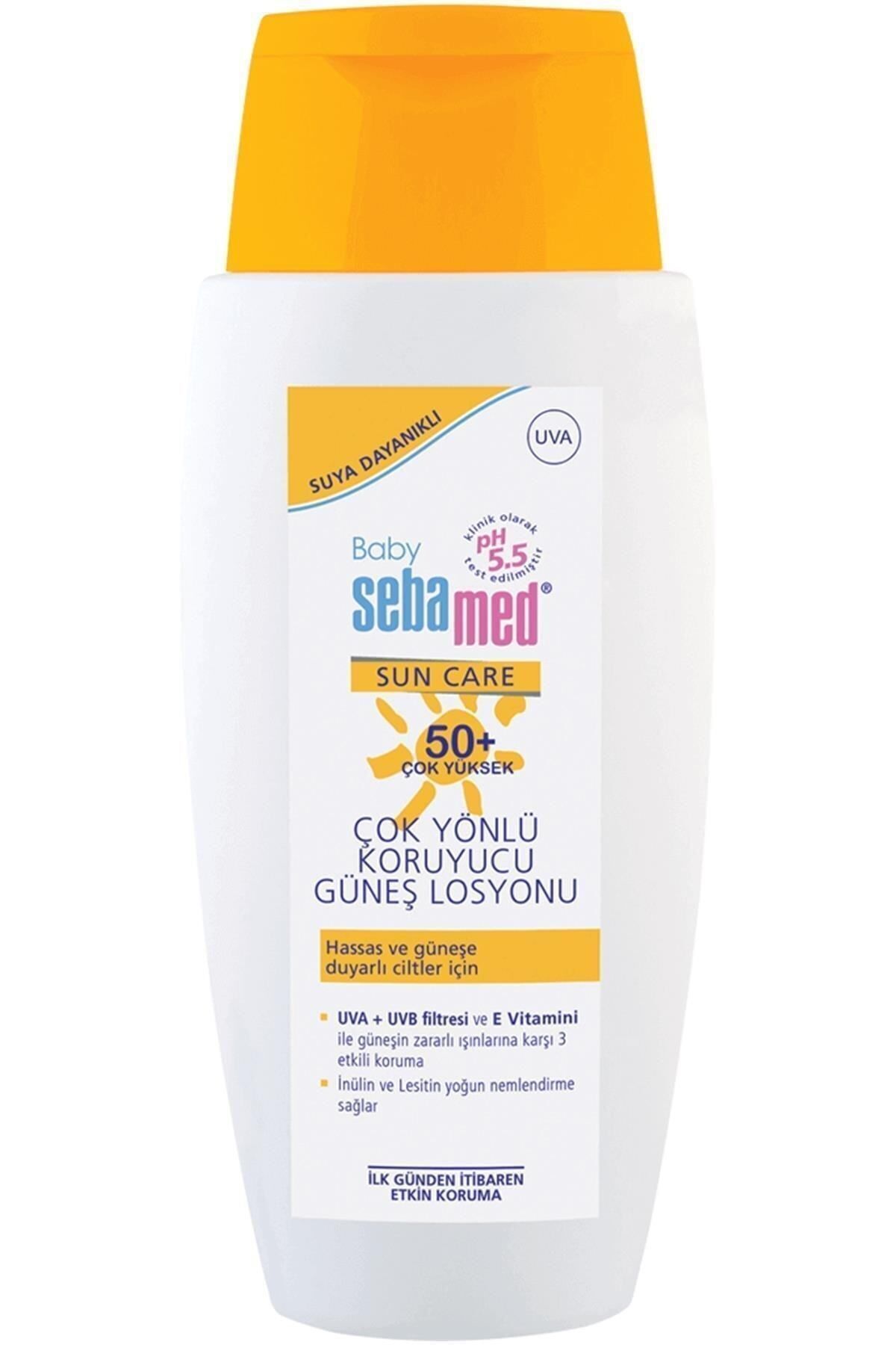Sunscreen that Protects Baby's Sensitive Skin from Sun Rays spf50+ 150ml GHair778 - Görsel 2