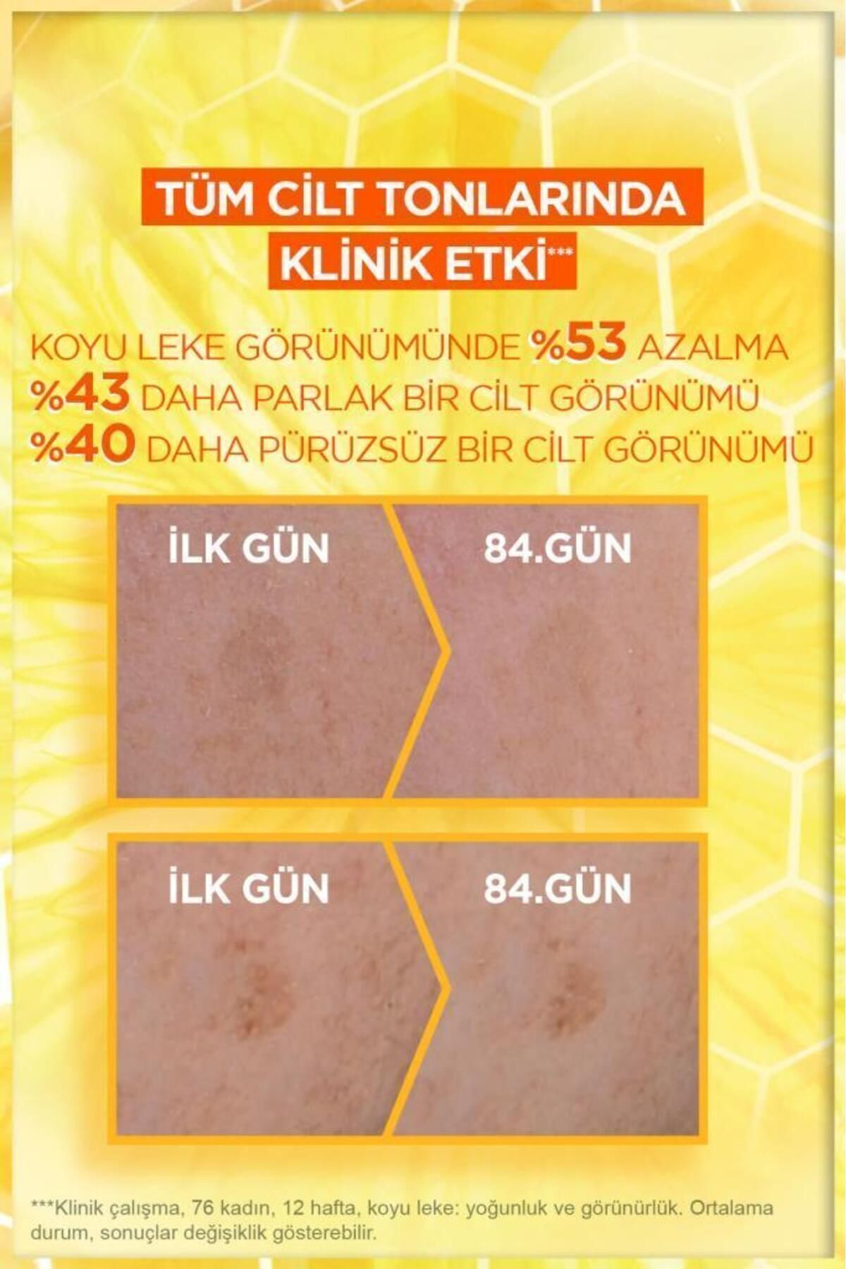 VİTAMİN C DAİLY SUNSCREEN FLUİD FACE CREAM INVİSİBLE TEXTURE SPF50 40ML KeyOn2812 - Görsel 4