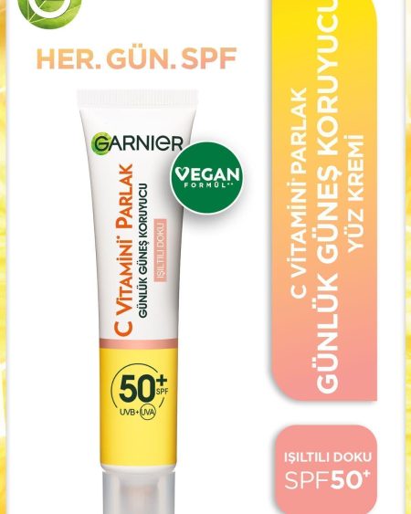 VİTAMİN C RADİANT DAİLY UV PROTECTİON SUN FACE CREAM SPF50 RADİANT TEXTURE 40ML KeyOn2813