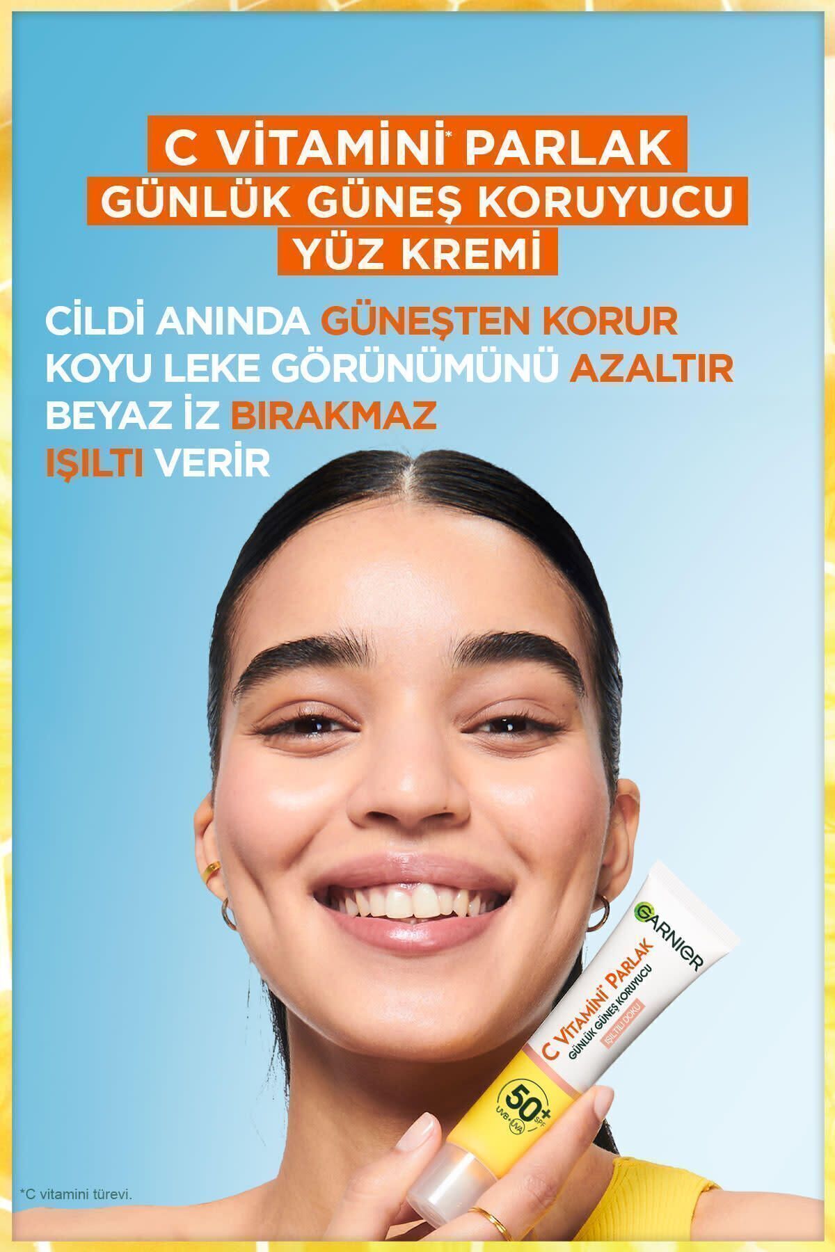 Yağlanma Yapmayan Nemlendirici Koruyucu Yüz Güneş Kremi SPF50 40ML KEYO255 - Görsel 3