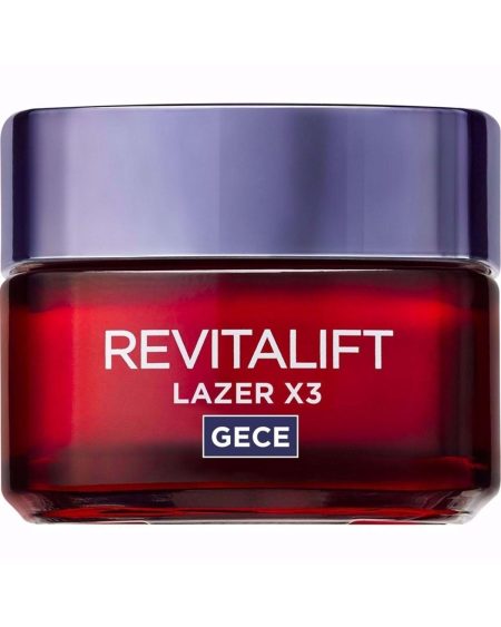Yaşlanma Karşıtı Gece Kremi - Dermo Expertise Revitalift Laser X3 50 Ml