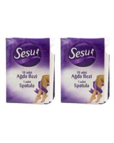 Ağda Bezi 2*10 Adet Ve 1 Adet Spatula