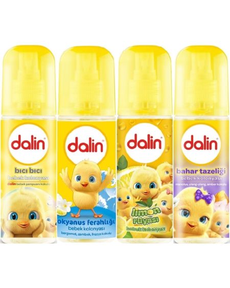 Bebek Kolonyası 150ML (Bıcı Bıcı-Okyanus-Limon-Bahar) (Karma 4 Lü Set)
