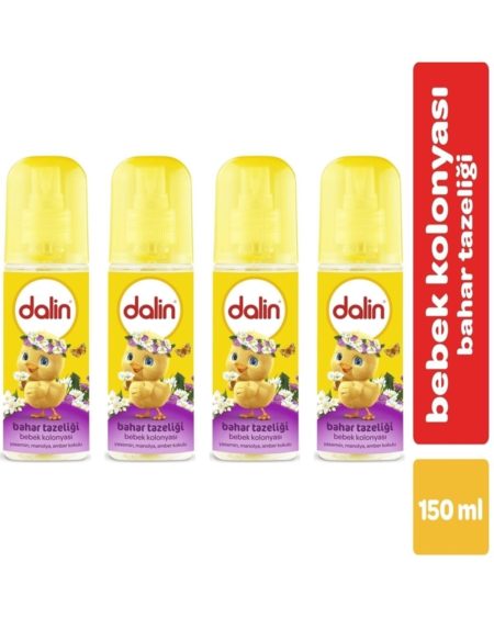 Bebek Kolonyası Bahar Tazeliği Sprey 150 Ml X4 Adet
