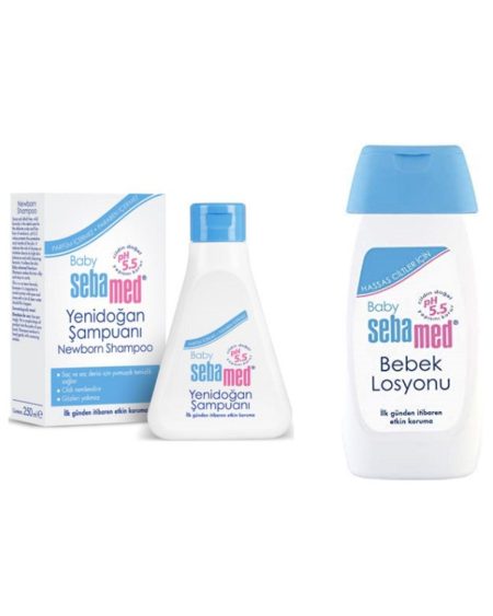 Bebek Losyonu 200 Ml - Baby Yenidoğan Şampuanı 250 Ml