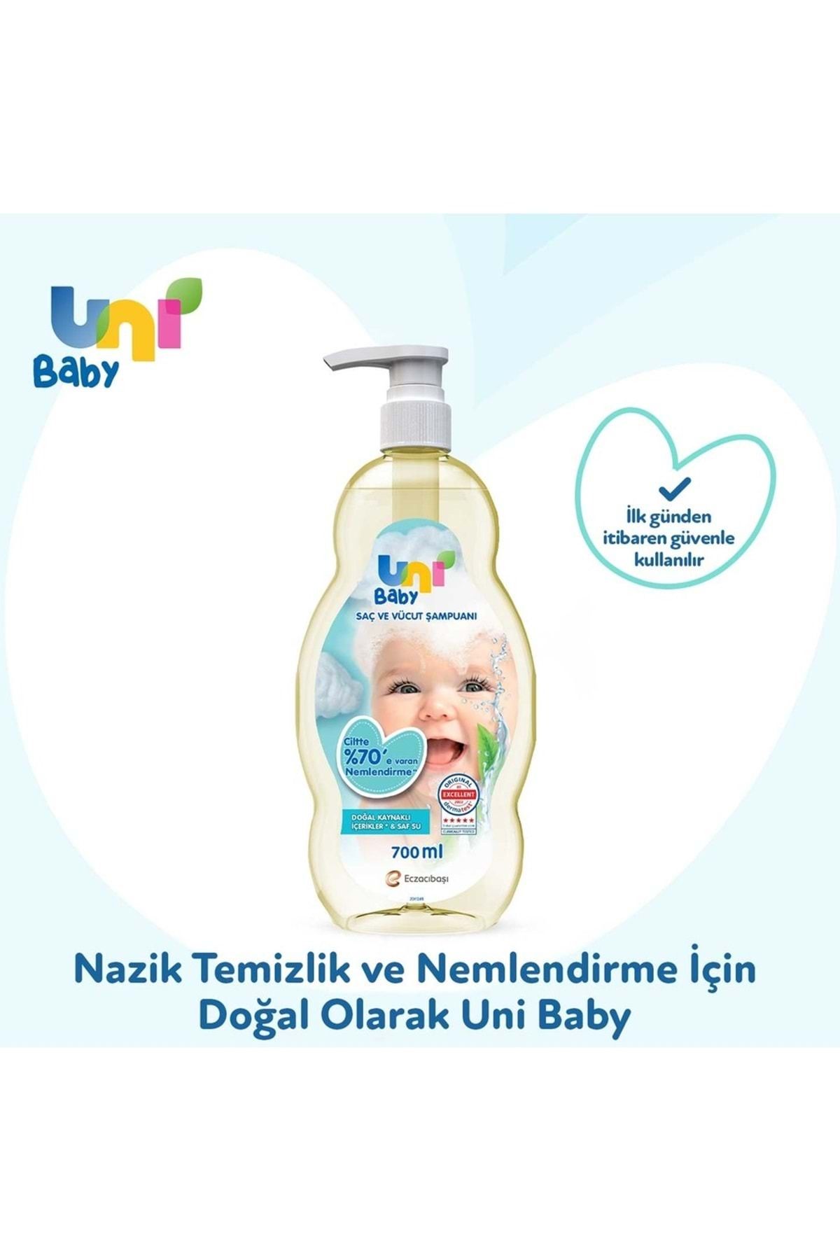Bebek Saç Ve Vücut Şampuanı 700ml Klasik (POMPALI) (9 LU SET) - Görsel 7