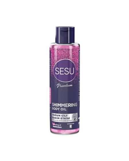 ( BTD ) Sesu Simli Cilt Bakım Yağı 150ML (Shımmering Body Oıl) ( TEKLİDİR )