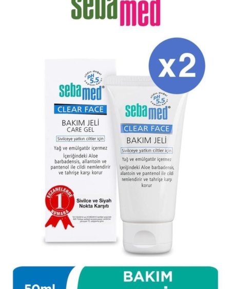 Clear Face Sivilceli Ciltler Bakım Jeli 50ml X2