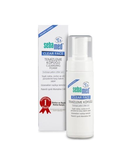 Clear Face Temizleme Köpüğü 150ml 2 Adet