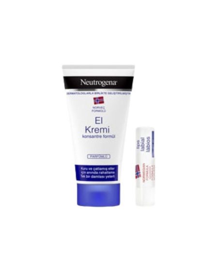 El Kremi Parfümlü + Dudak Kremi Hediye