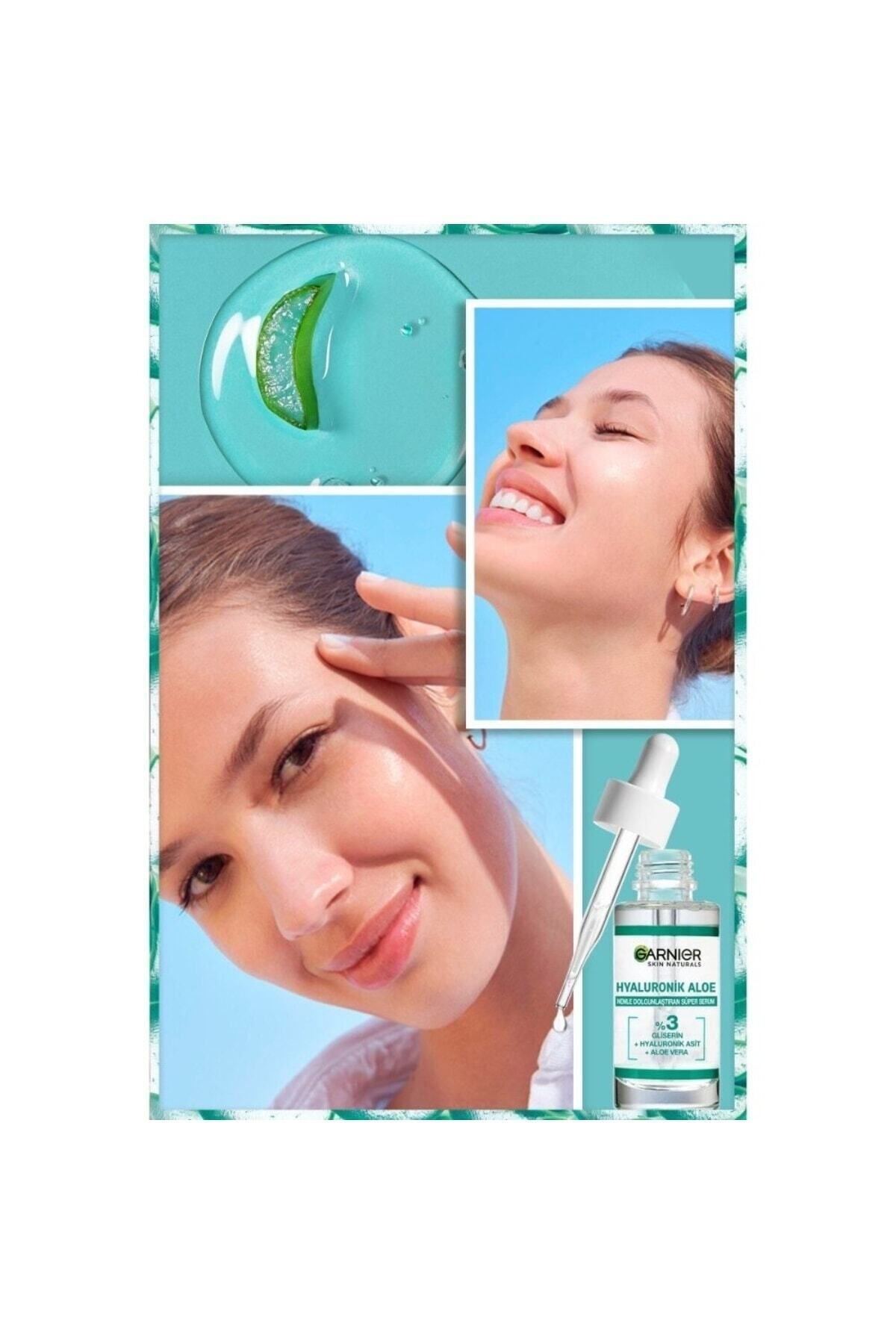 HYALURONİC ALOE MOİSTURE PLUMPİNG SKIN RENEWAL SERUM 30 ML DKHAİR348 - Görsel 3