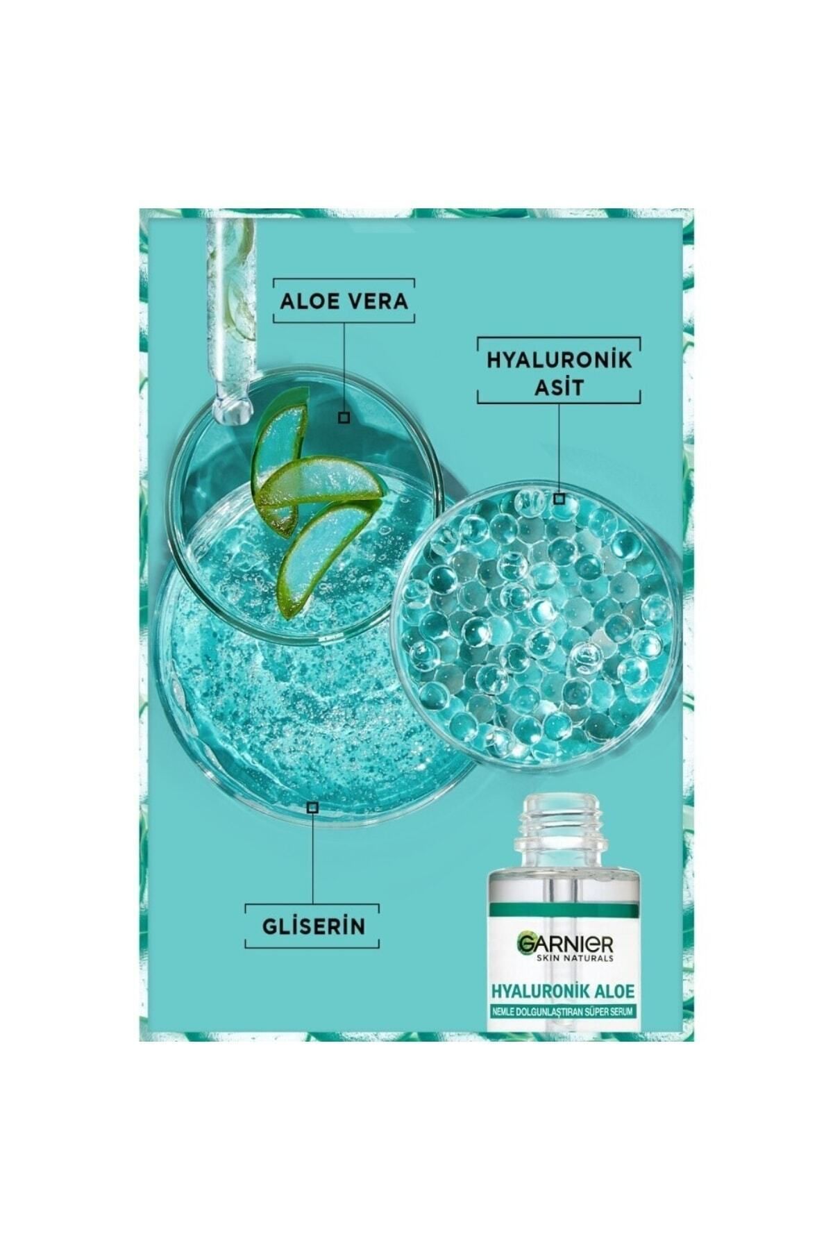 HYALURONİC ALOE MOİSTURE PLUMPİNG SKIN RENEWAL SERUM 30 ML DKHAİR348 - Görsel 4