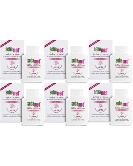 İntim Likit 200ml (GENİTAL BÖLGE TEMİZLEYİCİ) (6 LI SET)