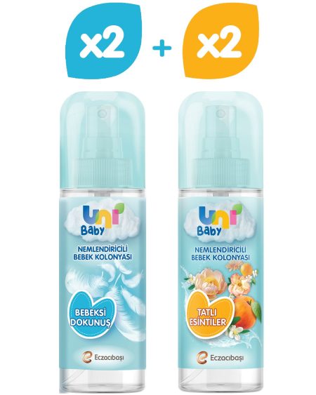 Kolonya Bebeksi Kokular 2'li & Tatlı Esintiler 2'li 600 ml