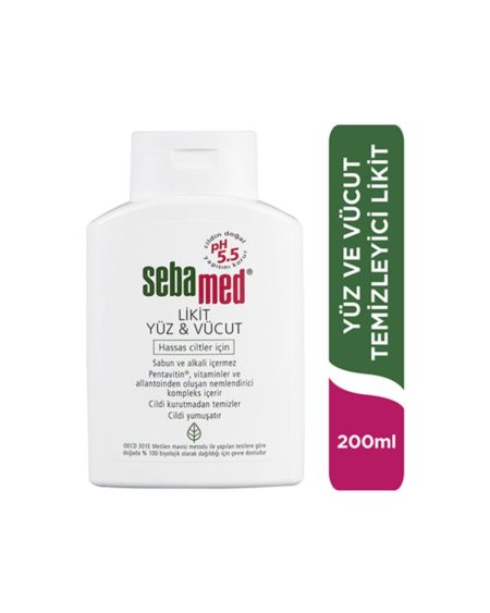 Likit Yüz & Vücut Temizleyici 200ml