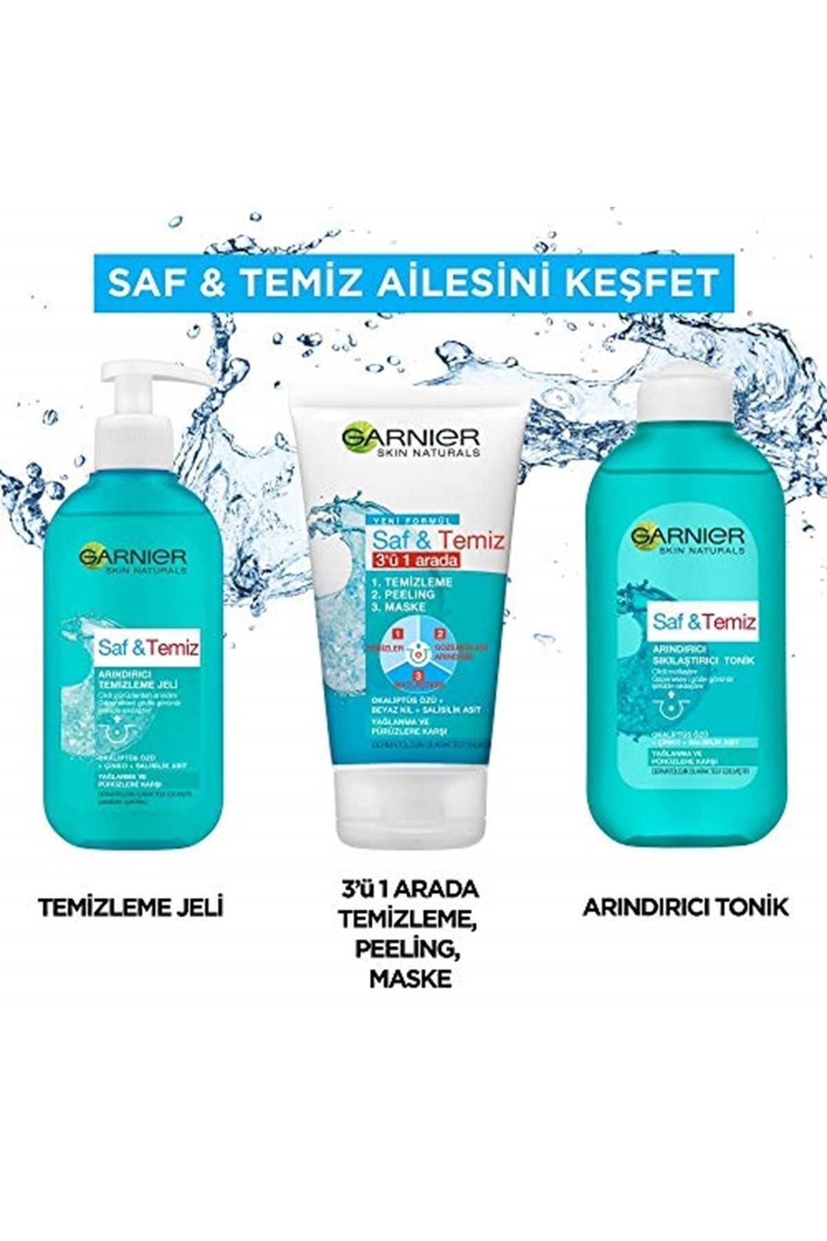 Marka: Skin Naturals Saf & Temiz Temizleme Jeli 200ml 1 Paket (1 X 200 Ml) Kategori: Yüz T - Görsel 3