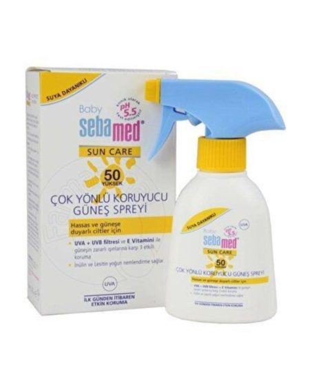 Marka: Sun 50 Spf Bebek Güneş Spreyi 200 Ml Kategori: Yüz Güneş Kremi