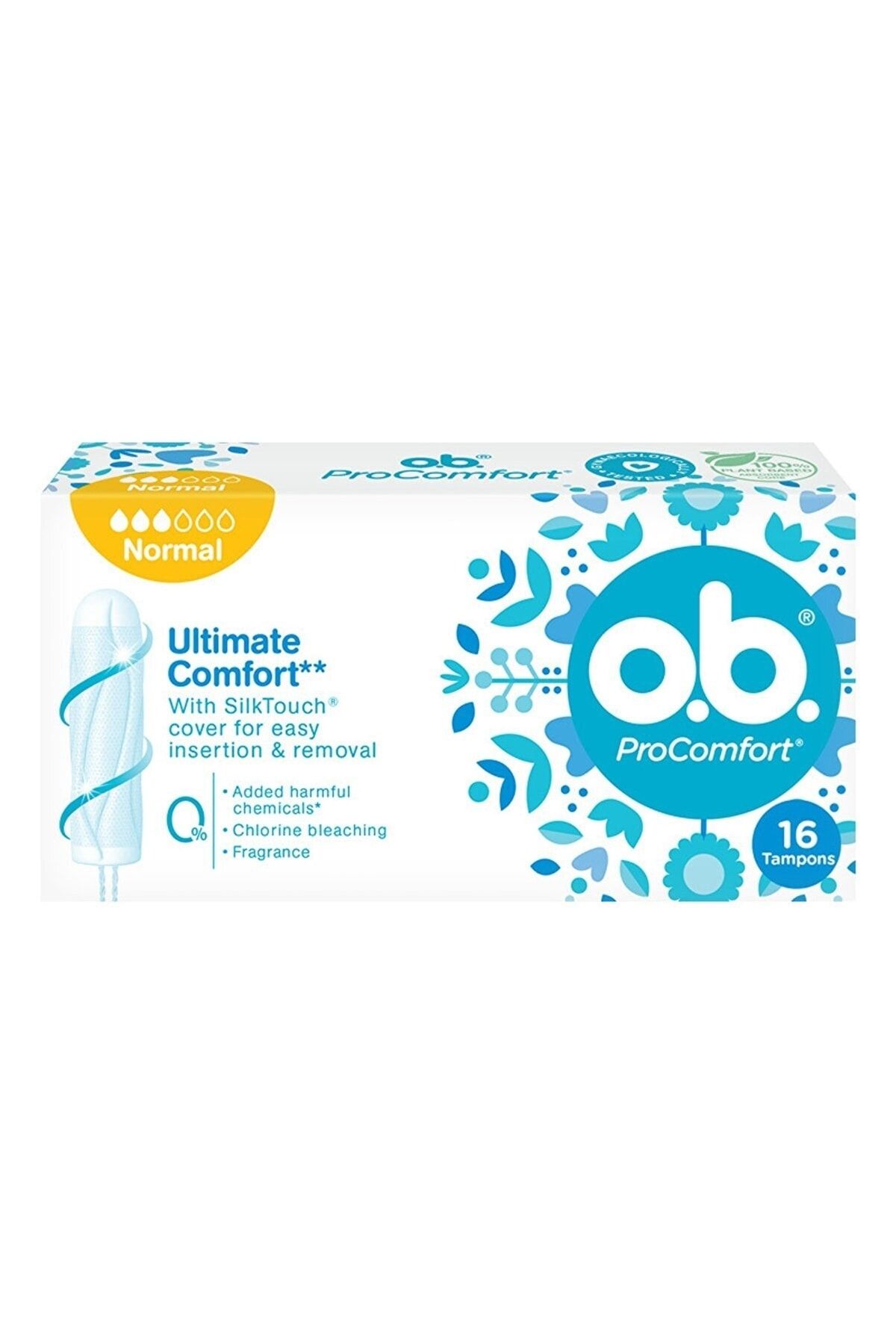 O.b. Procomfort Ultimate Comfort Normal 16'lı Tampon