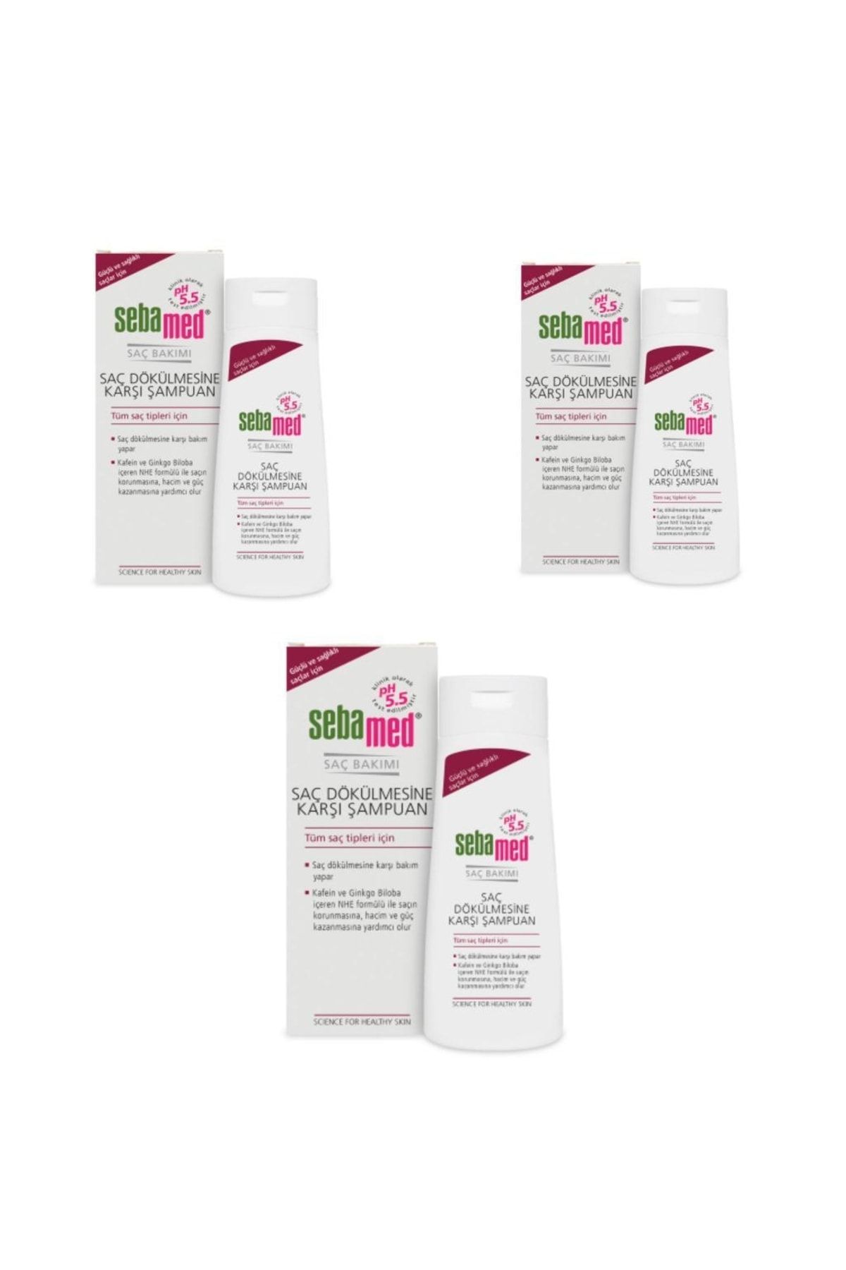 Şampuan Saç Dökülmesine Karşı Etkili 400ml*3 Adet - Görsel 2