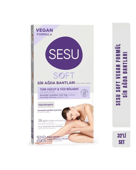 Soft Yulaf Ağda Bandı 32'li