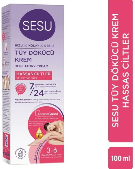 Tüy Dökücü Krem Hassas Ciltler 100 Ml