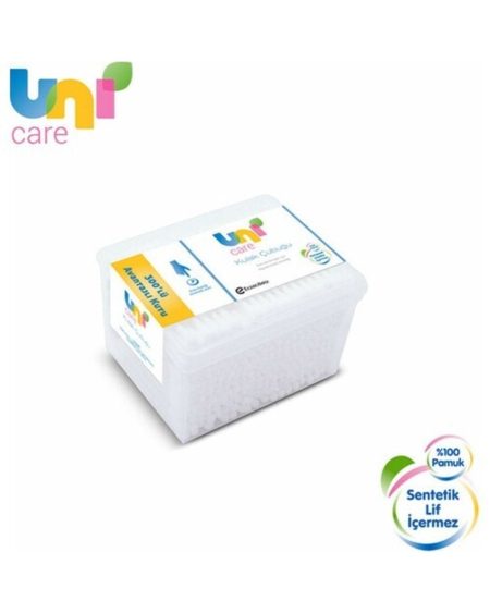 Uni Care Kulak Temizleme Çubuğu 300 Lü